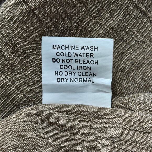 JON & ANNA WOMEN'S CONTEMPORARY LONG-SLEEVE BUTTON-DOWN SHIRT DRESS – SIZE LARGE - Picture 7 of 9